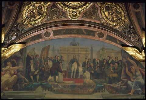 Plafond : Napoléon Ier, l'art moderne