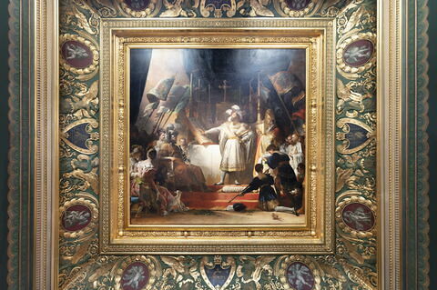 Plafond : François Ier prêtant le serment des chevaliers, image 2/39