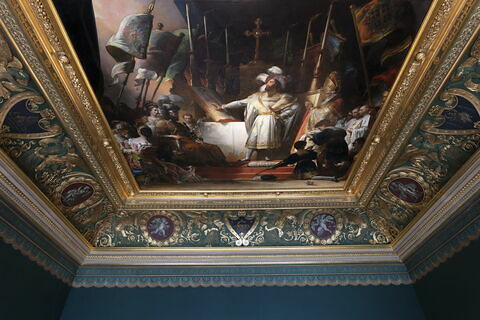 Plafond : François Ier prêtant le serment des chevaliers, image 32/39