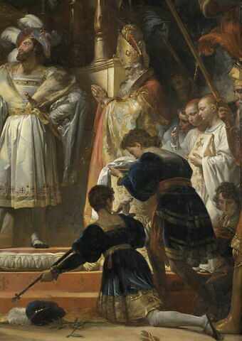 Plafond : François Ier prêtant le serment des chevaliers, image 38/39