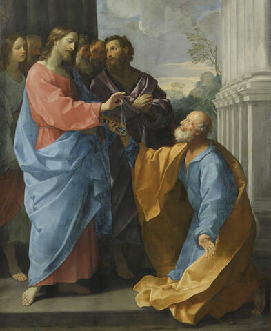 Le Christ remettant les clés à saint Pierre, image 2/3