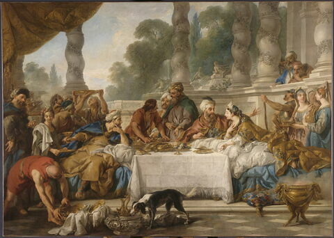 Le repas d'Esther et d'Assuérus