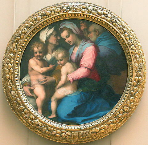 La Vierge, l'Enfant Jésus, sainte Élisabeth et le petit saint Jean Baptiste, image 2/3