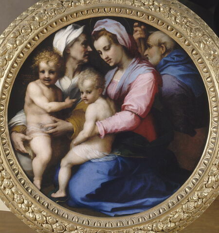 La Vierge, l'Enfant Jésus, sainte Élisabeth et le petit saint Jean Baptiste, image 3/3