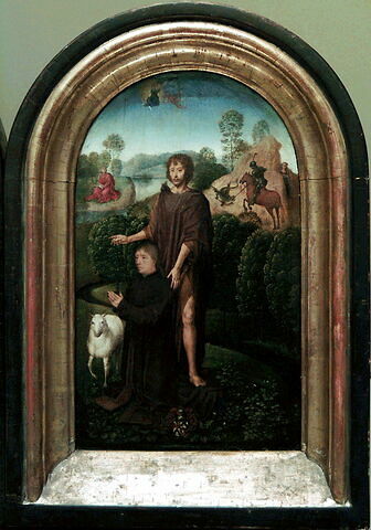 Saint Jean Baptiste présentant un orant, Jean du Cellier, image 4/6