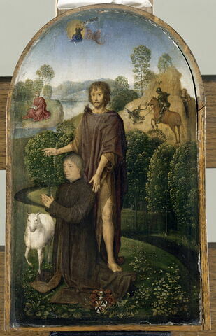 Saint Jean Baptiste présentant un orant, Jean du Cellier, image 3/6