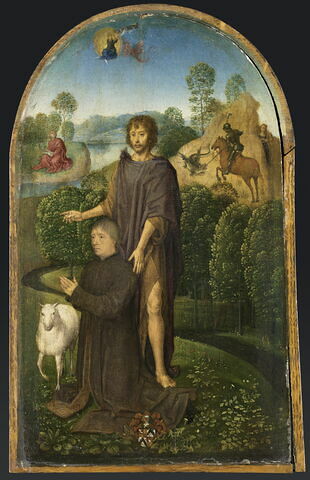 Saint Jean Baptiste présentant un orant, Jean du Cellier, image 1/6