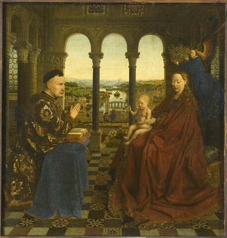 La Vierge et l'Enfant au chancelier Rolin, image 10/39