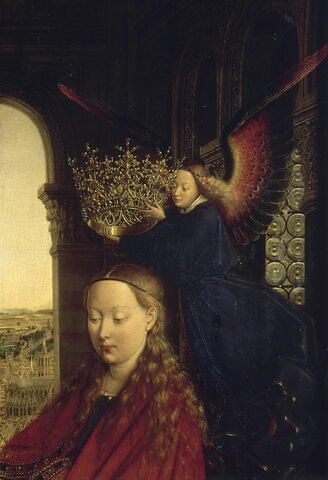 La Vierge et l'Enfant au chancelier Rolin, image 37/39