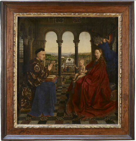 La Vierge et l'Enfant au chancelier Rolin, image 19/39