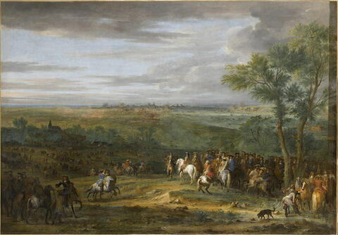 Arrivée de Louis XIV au camp devant Maëstricht (juin 1673)