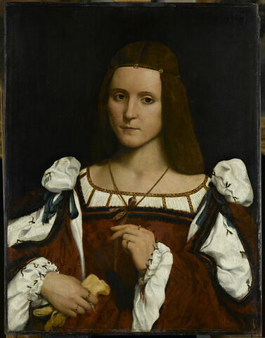 Portrait de femme, dit parfois à tort Portrait d'Isabelle d'Este, image 2/4