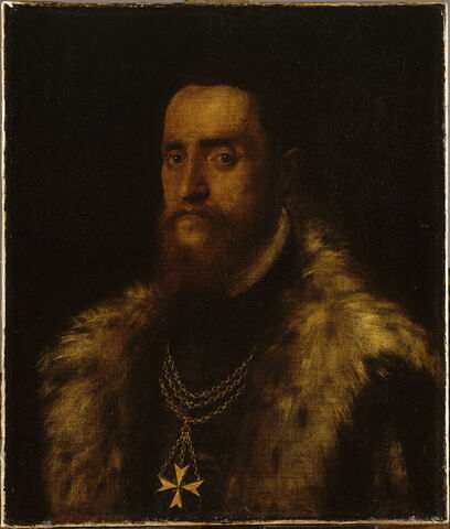 Un commandeur de l'Ordre de Malte  (Pierre de Sales ?, vers 1530/1532- après 1565, oncle de saint François de Sales), image 1/2