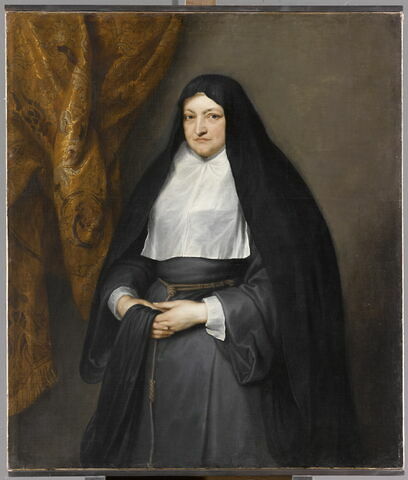 Portrait d'Isabelle-Claire-Eugénie d'Autriche (1566-1633), infante d'Espagne, régente des Pays-Bas, en habit de clarisse, image 1/2