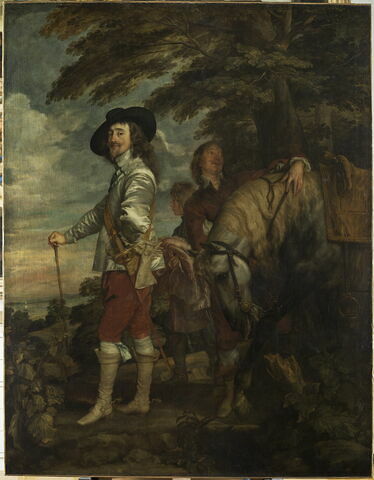 Portrait de Charles 1er, roi d'Angleterre (1600-1649), à la chasse