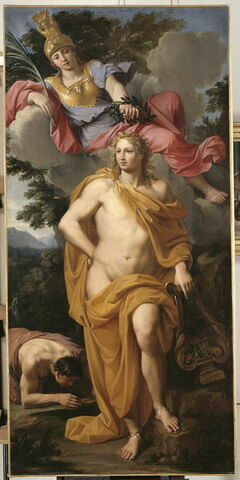 Apollon couronné par Minerve, image 3/3