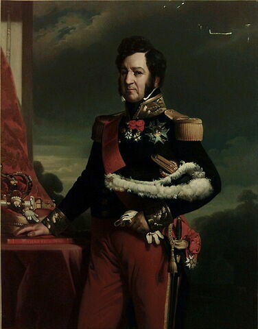 Louis-Philippe (1773-1850), roi des Français. Portrait à mi-corps., image 3/3