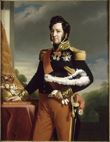 Louis-Philippe (1773-1850), roi des Français. Portrait à mi-corps., image 2/3