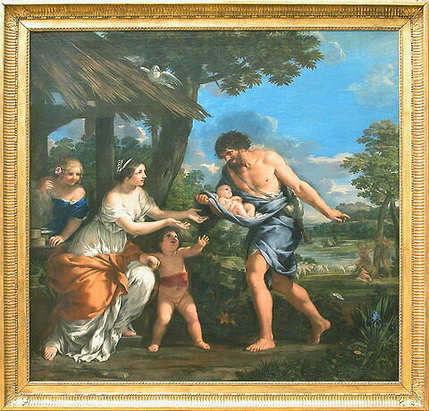 Romulus et Rémus recueillis par Faustulus, image 2/2