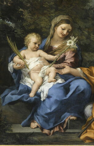 La Vierge à l'Enfant avec sainte Martine, image 2/3
