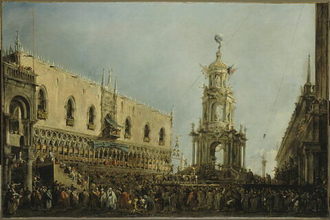 Le Doge de Venise assiste aux fêtes du jeudi gras sur la Piazzetta, image 3/3