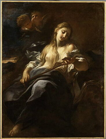 La Madeleine en méditation devant un crucifix, image 3/3