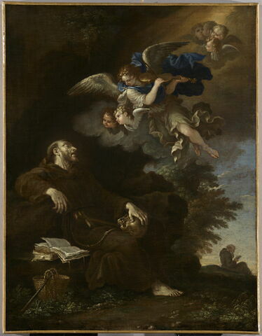 Saint François en extase, image 1/3