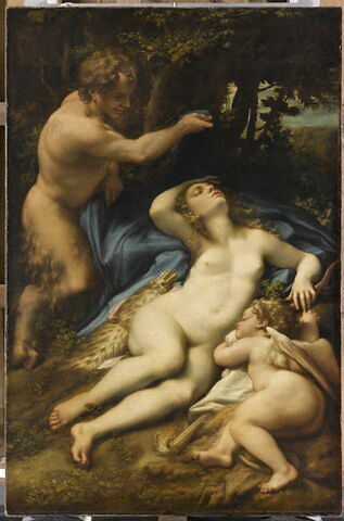 Vénus, Satyre et l'Amour endormi