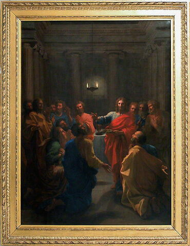 Jésus Christ instituant l'Eucharistie, image 5/6