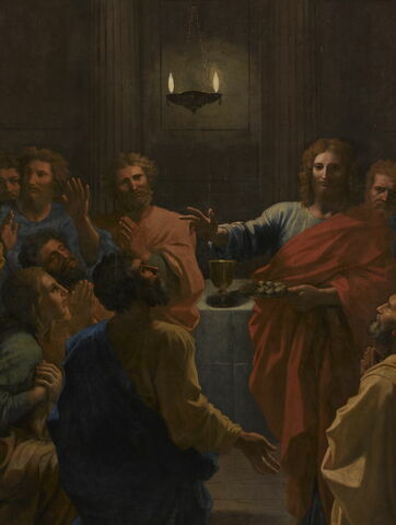 Jésus Christ instituant l'Eucharistie, image 3/6