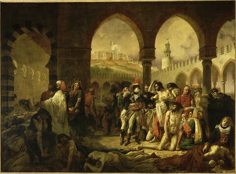 Bonaparte visitant les pestiférés de Jaffa (11 mars 1799), image 10/11