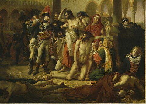 Bonaparte visitant les pestiférés de Jaffa (11 mars 1799), image 11/11
