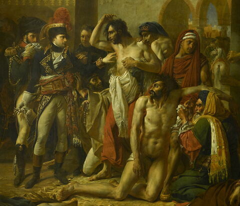 Bonaparte visitant les pestiférés de Jaffa (11 mars 1799), image 2/11