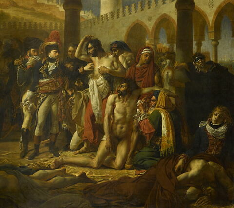 Bonaparte visitant les pestiférés de Jaffa (11 mars 1799), image 3/11