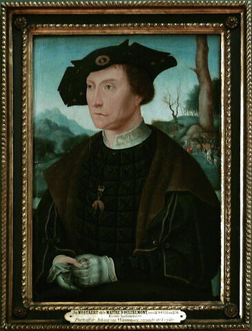 Portrait de Jan van Wassenaer (1483-1523), vicomte de Leyde, gouverneur de la Frise., image 2/3