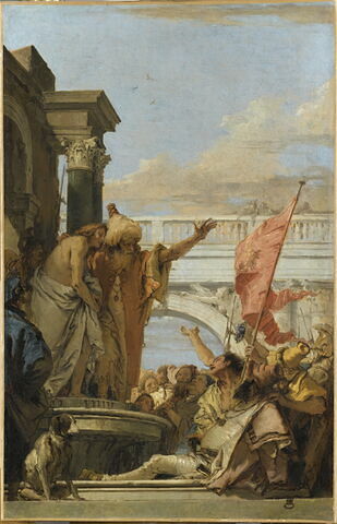 Pilate présentant le Christ à la foule des Juifs (Ecce Homo)
