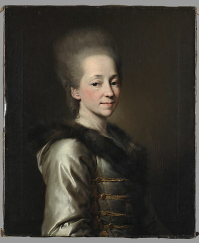 Portrait de Maria Ivanovna Narychkine (1731-1807), dit auparavant Portrait de la princesse Maria Pavlovna Narychkine