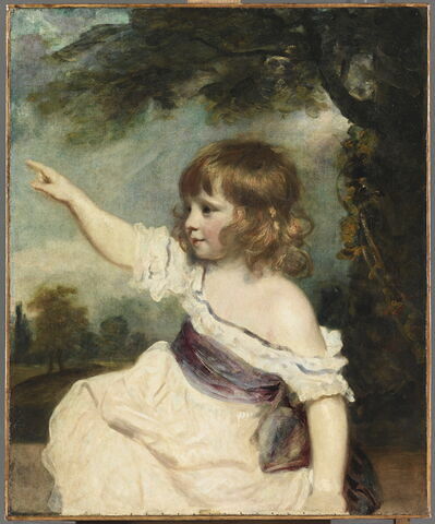 Portrait de Francis George Hare (1786-1842) dit Master Hare et dit aussi Infancy