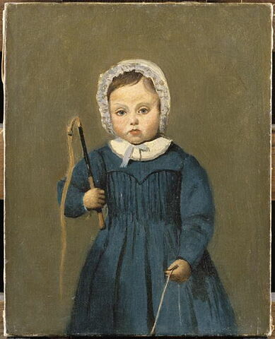 Louis Robert, enfant (1841-1877), fils de François-Parfait Robert, ami de Corot., image 6/6