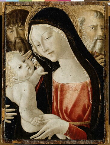 La Vierge et l'Enfant entre saint Jean Baptiste et saint Antoine, image 4/4