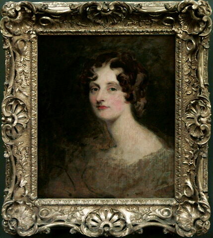 Portrait de Lady Louisa Georgina Bathurst (1792-1874), fille 	aînée de Henry, 3e comte Bathurst, homme d’État, dit autrefois à tort Portrait de Mrs Bannister, image 3/3