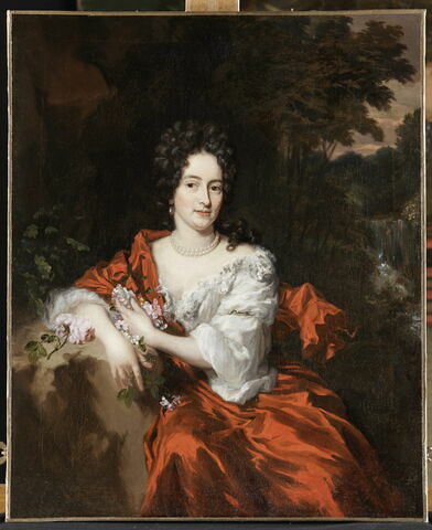 Portrait de Catherine de Vogelaar, épouse de Hermanus Amija, fille d’un secrétaire de la Ville d’Amsterdam
