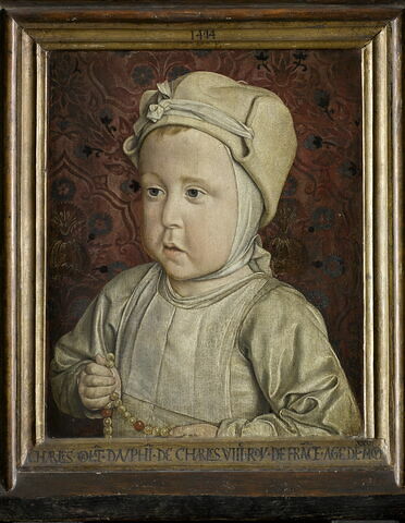Portrait du dauphin Charles-Orlant (1492-1495), fils du roi Charles VIII et de Anne de Bretagne