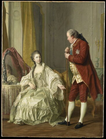 Portrait du marquis de Marigny (1727-1781) et de sa femme, née Marie-Françoise Constance Julie Filleul (1751-1822)