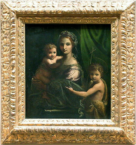 La Vierge à l'Enfant avec le petit saint Jean Baptiste, image 2/2