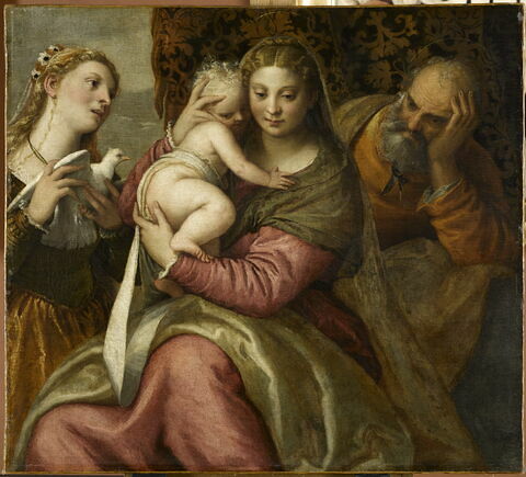 La Sainte Famille avec sainte Ursule