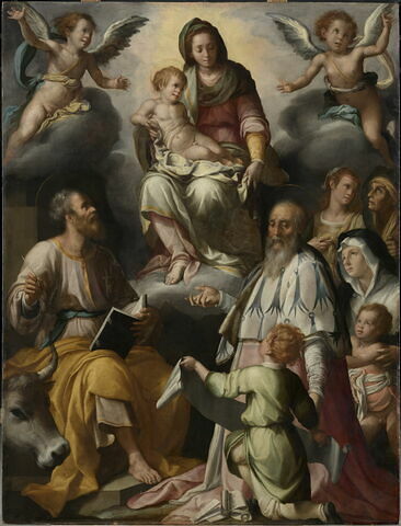 L'Apparition de la Vierge à saint Luc et à saint Yves