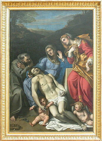 Pietà avec saint François et sainte Marie-Madeleine, image 2/2