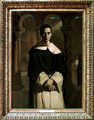 Le R.P. Dominique Lacordaire, de l'ordre des Frères Prêcheurs (1802-1861)., image 2/2