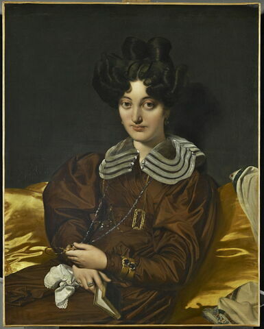 Madame Marcotte de Sainte-Marie. Suzanne Clarisse de Salvaing de Boissieu (1803-1862) femme de Marie Marcotte de Sainte-Marie, fonctionnaire du Trésor.